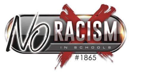 logo of the community group, no racism in schools #1865