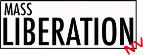 logo of the community group, Mass Liberation Nevada